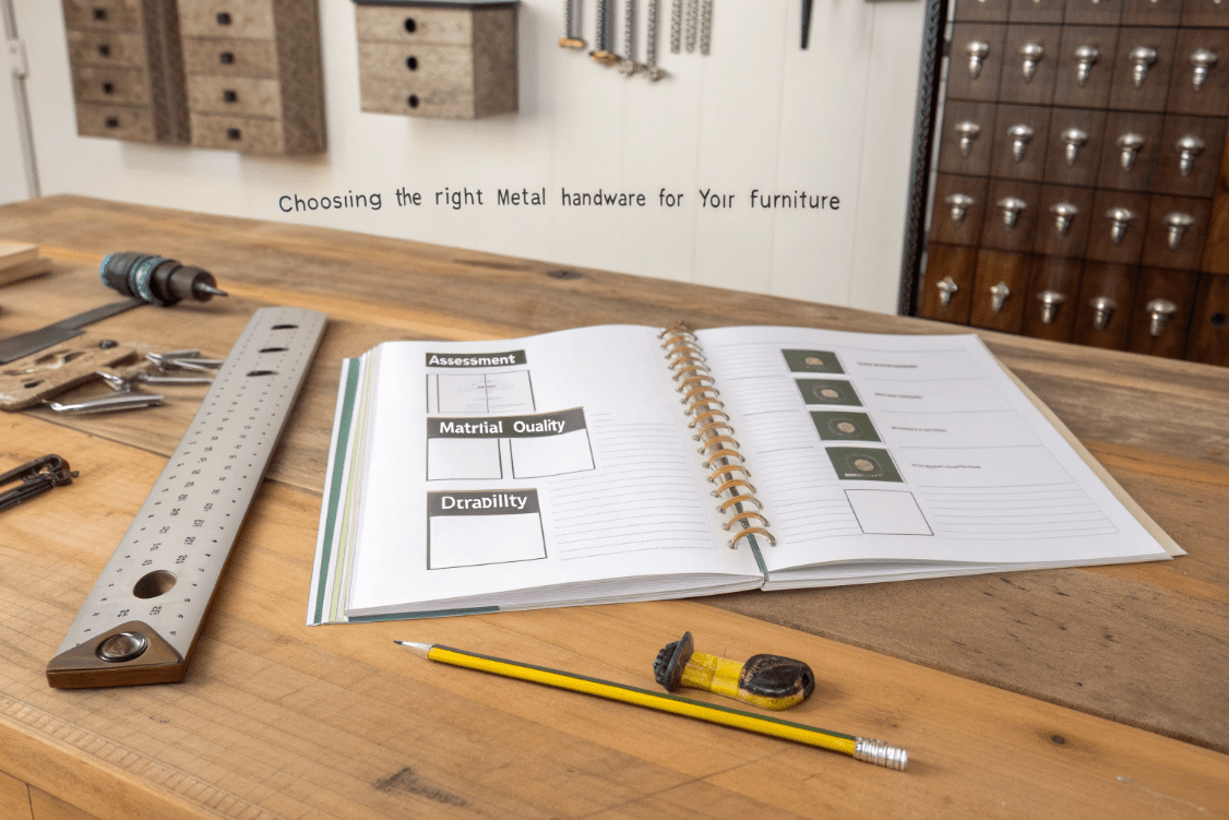 راهنمای انتخاب یراق فلزی مناسب برای مبلمان