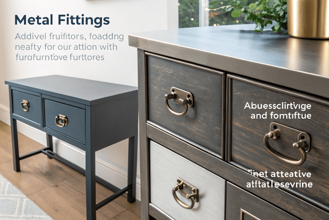 کاربرد یراق فلزی در مبلمان مدرن