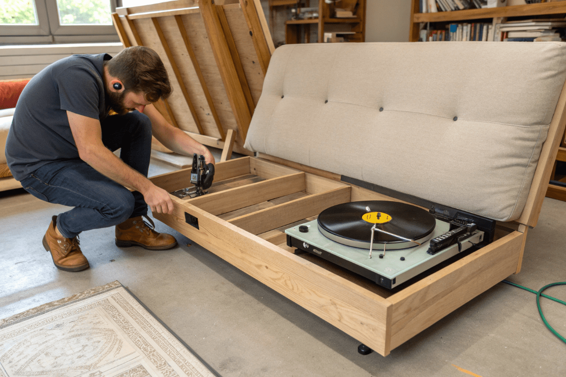 راهنمای نصب مکانیزم صفحه گردان