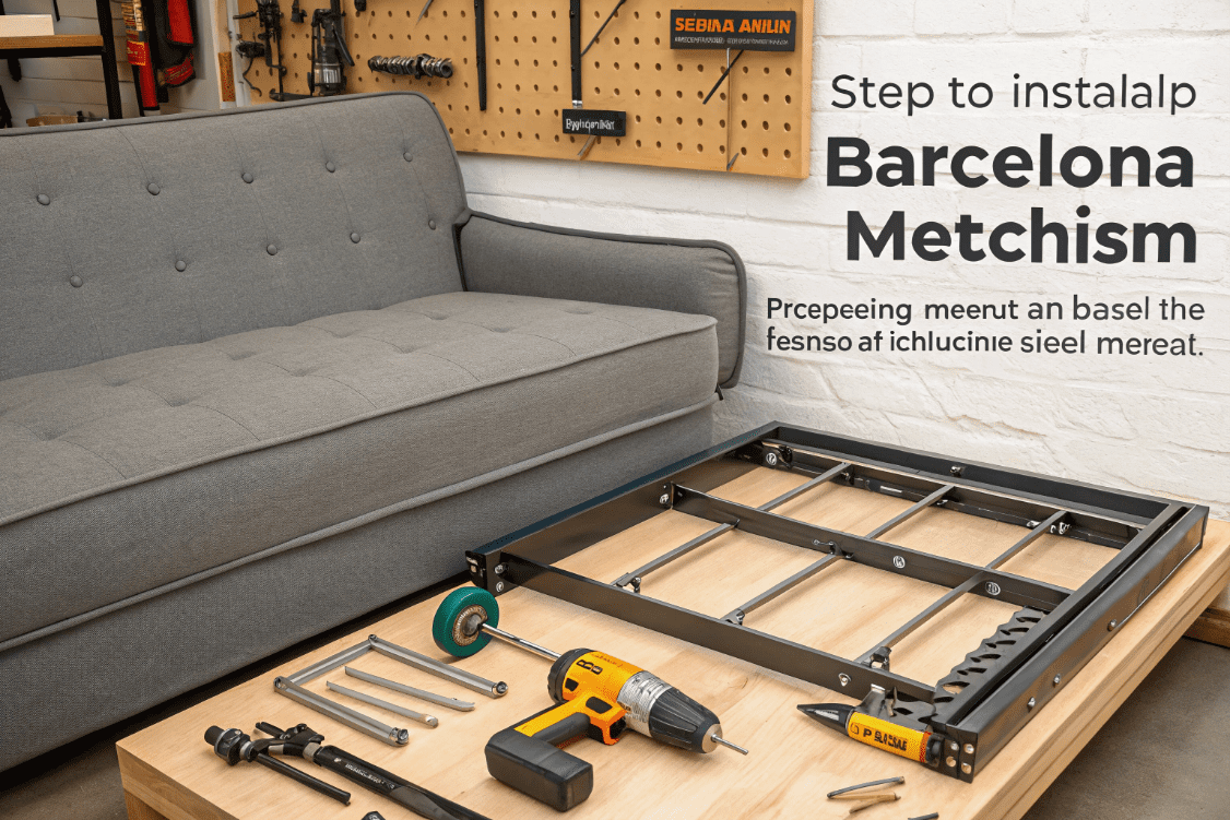 آموزش نصب مکانیزم بارسلونا