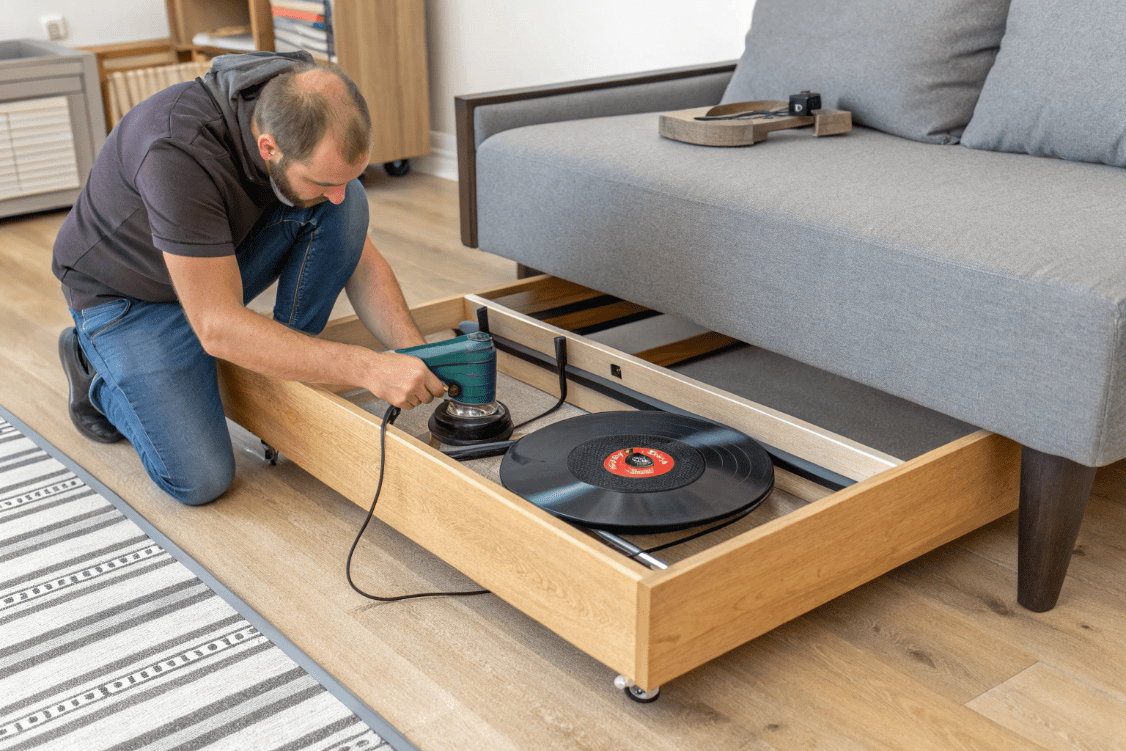 راهنمای نصب مکانیزم صفحه گردان