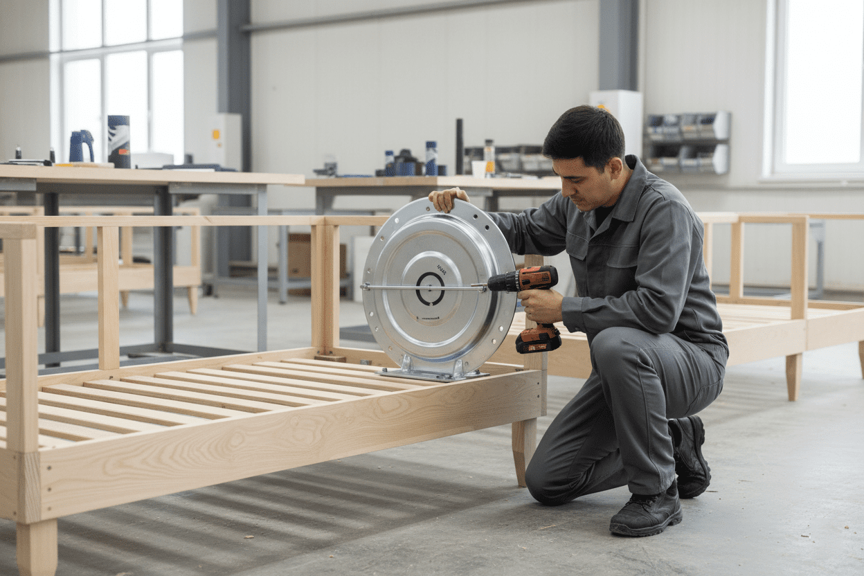 بررسی علمی مکانیزم صفحه گردان در طراحی مبلمان هوشمند