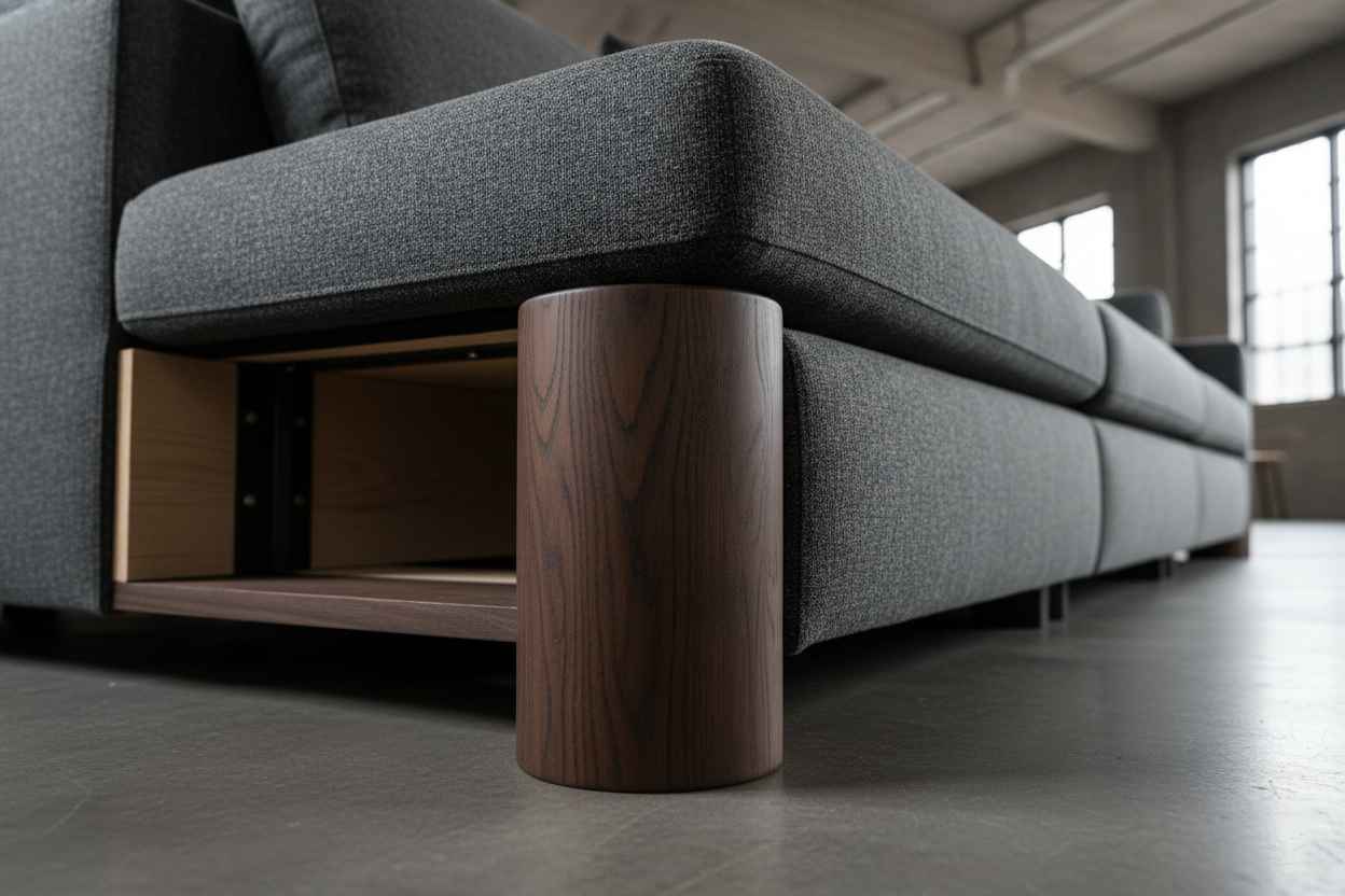 پایه مبل با ارتفاع قابل تنظیم؛ راه‌حل نو برای تغییر دکوراسیون