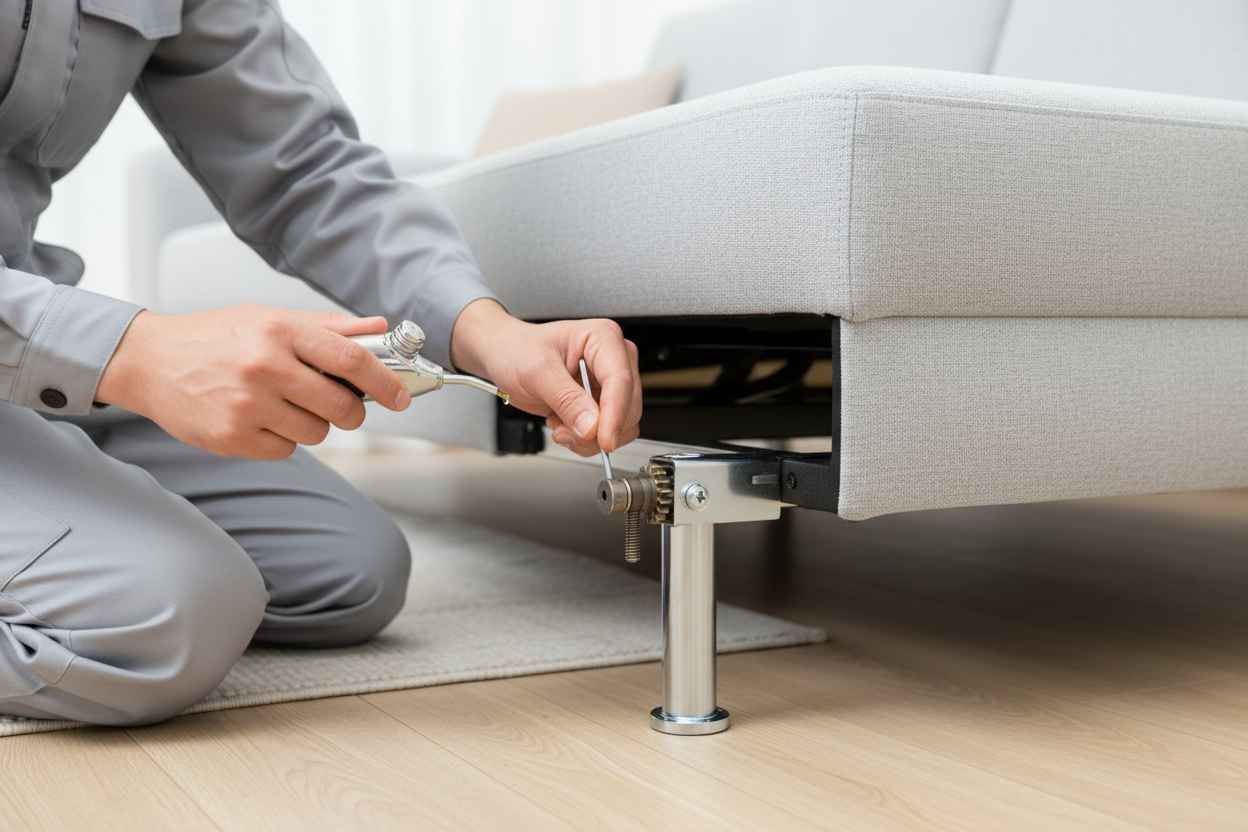 راهنمای فنی انتخاب پایه مبل برای مبلمان سنگین و لوکس