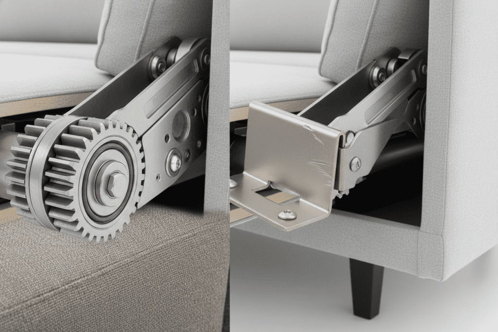 پاتریس یا تویو؟ بهترین مکانیزم مبل راحتی برای استفاده روزانه