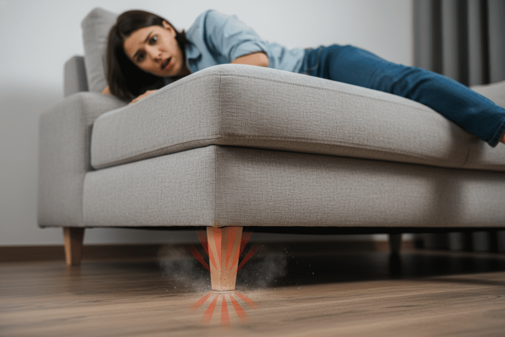 پایه مبل با ارتفاع قابل تنظیم؛ راه‌حل نو برای تغییر دکوراسیون