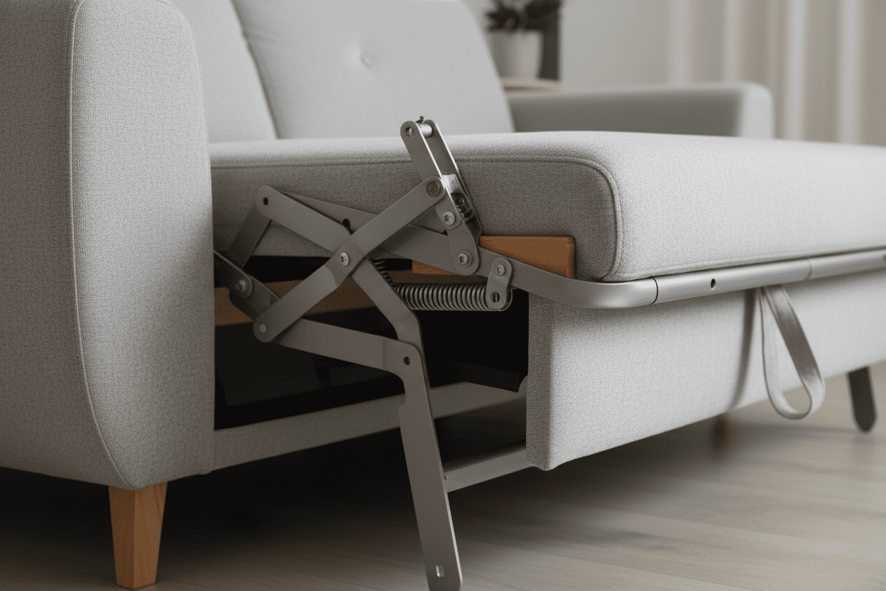 ۵ روش ساده برای تشخیص کیفیت یراق مبل قبل از خرید (راهنمای حرفه‌ای و کاربردی)